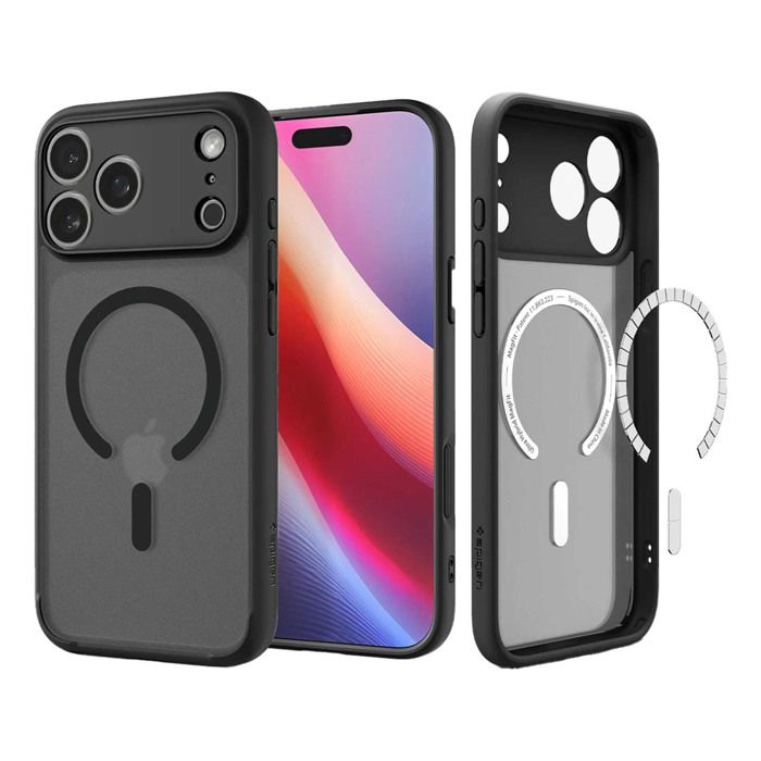 Coque Ultra Hybrid MagSafe Apple iPhone 17 Pro Max - Frost Black