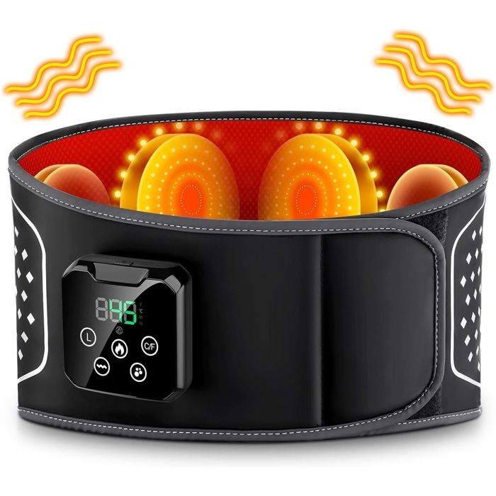 Ceinture chauffante Vivezen Ceinture lombaire chauffante avec bandes