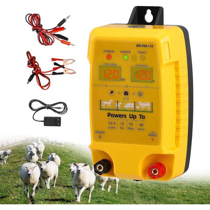 Cloture chevre avec électrificateur DUO 3000