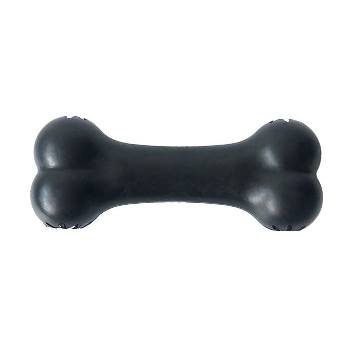 Jouet en os pour chien - Phoesky - Résistant aux morsures - Caoutchouc naturel - 18 cm - Pour moyen et grand chien