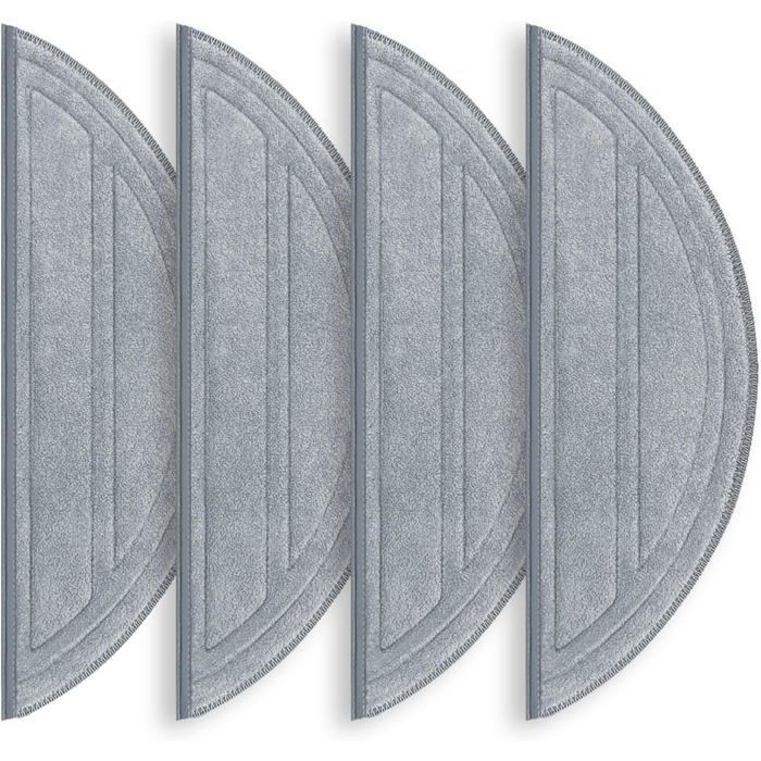 4 Chiffon pour roborock Q10 S5 Accessoires Serpillière pour Aspirateurs roborock Q10 S5+ Pièces de Rechange de Nettoyage Original