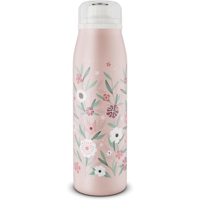 Bouteille isotherme enfant - KIDS ISO BOTTLE flowers 0 5l - 500 ml - Motif Fleurs