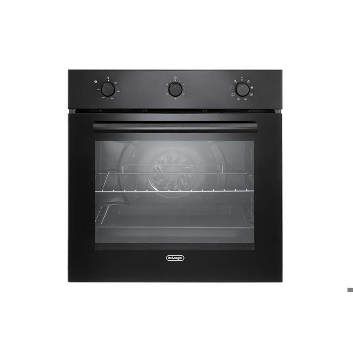 Four électrique encastrable - DELONGHI - FLM 6L N - 65 L - Finition noire - Porte double vitrage