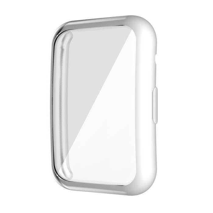 Coque De Protection Silicone Compatible JBL Endurance Race 2 - Ultra-mince, Légère, Antichoc, Couleur Blanche