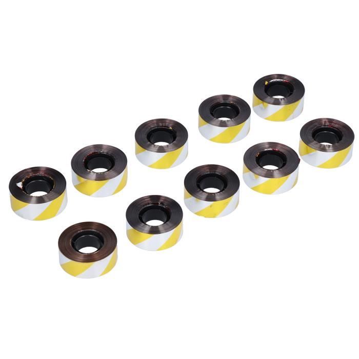 Lot De 9 Panneaux Chiffres Hillman – Aluminium Réfléchissant – Multicolore