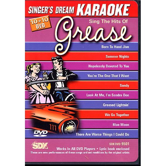 DVD KARAOKE SINGER’S DREAM Grease Cdiscount