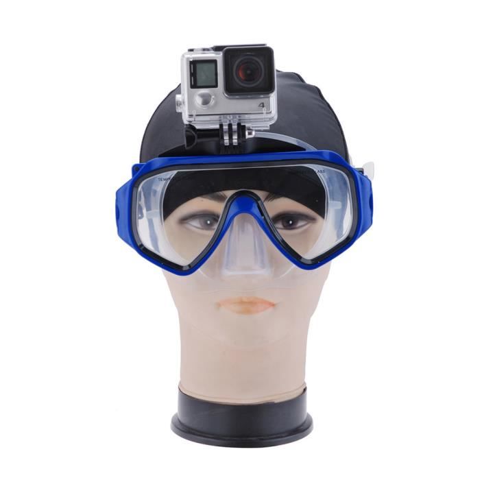 Masque de plongée Scuba Snorkel lunettes lunettes pour GoPro Hero 