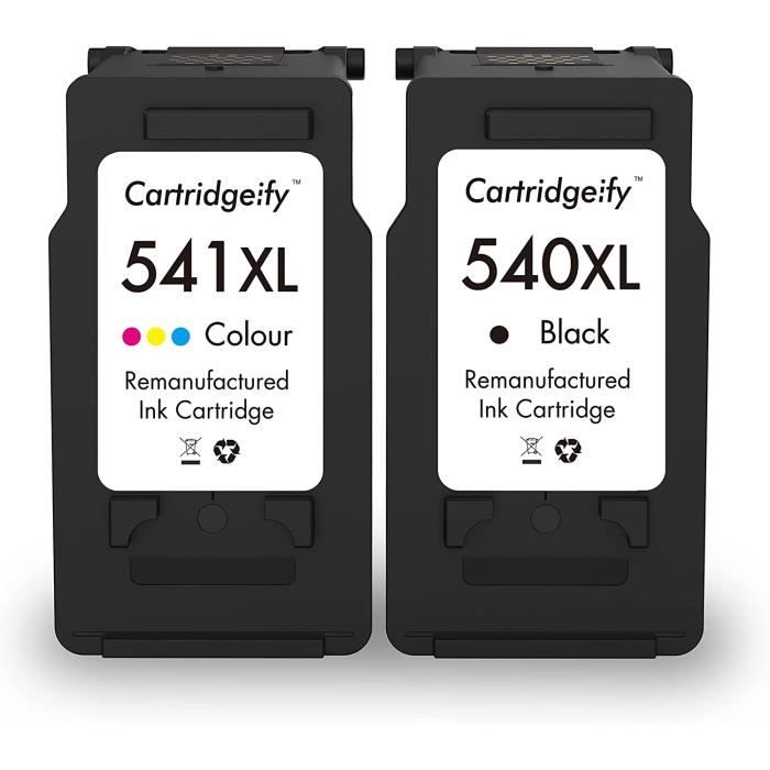 Cartridgeify PGI-525 CLI-526 Cartouches Compatible avec Canon 525