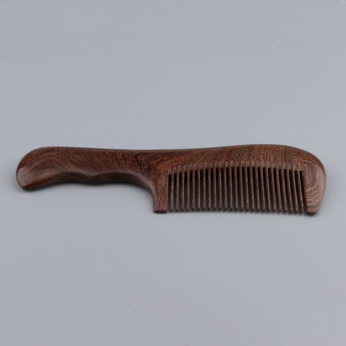 Bois De Santal Fait Main Peigne De Massage Du Cuir Chevelu Demelant Brosse A Cheveux Dents Fines Achat Vente Brosse Peigne Cdiscount