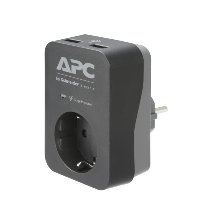 APC ESSENTIAL SURGEARREST 1 OUTLET 2 USB PORTS 230V DE