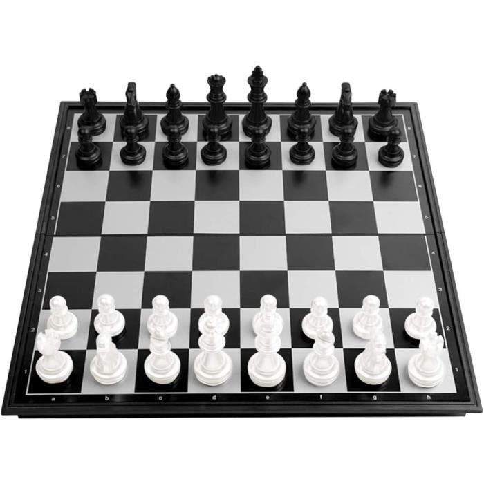 Echiquier Bois Magnetique Echecs Jeu Echec, Jeu D'Échecs Portable En Cuir D'Échecs Jeu D'Échecs Echiquier Bois Magnetique Echecs Jeu Echec, Jeu D'Échecs Portable En Cuir D'Échecs Jeu D'Échecs