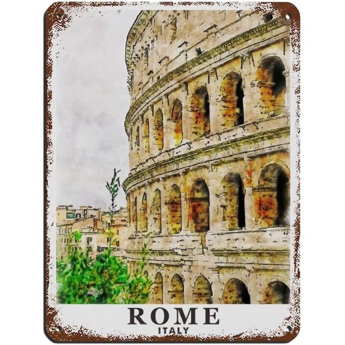 Yiruhe Poster Divertente Vintage 'Stronzi Ovunque' Per Casa E Ufficio, 20x30 Cm