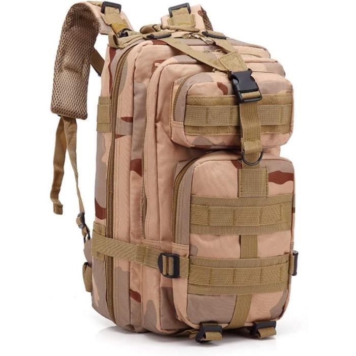 Sac à Dos Militaire "Assault II" Coyote Tan - Achat Vente Pas Cher