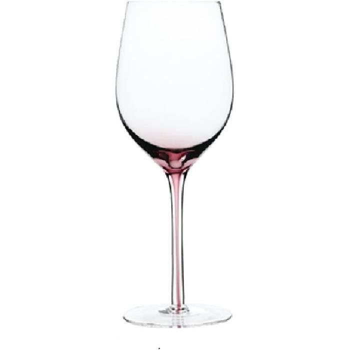 6 Verres de couleur en cristal. Vin Roemer - Arts de la table