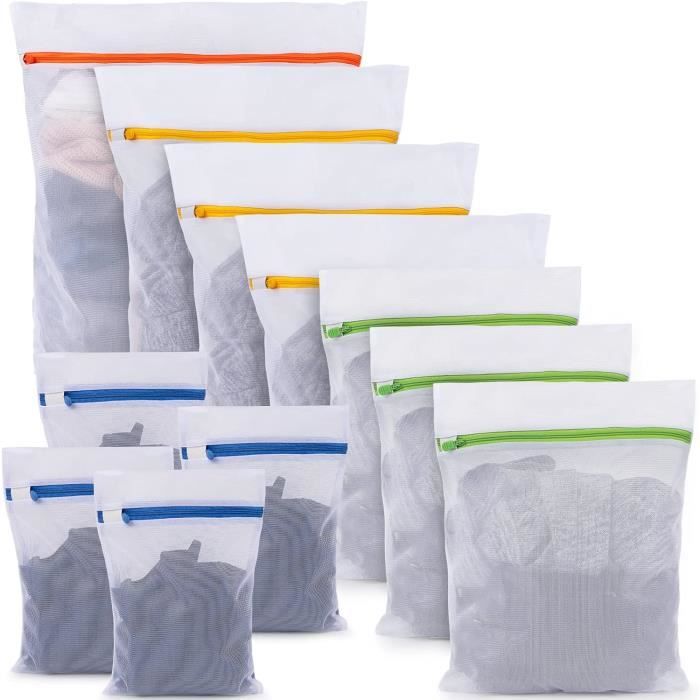 Lot De 3 Sacs à Linge Pour Machine à Laver - Filet De Protection Pour Sous-vêtements, Chaussettes, Vêtements Délicats