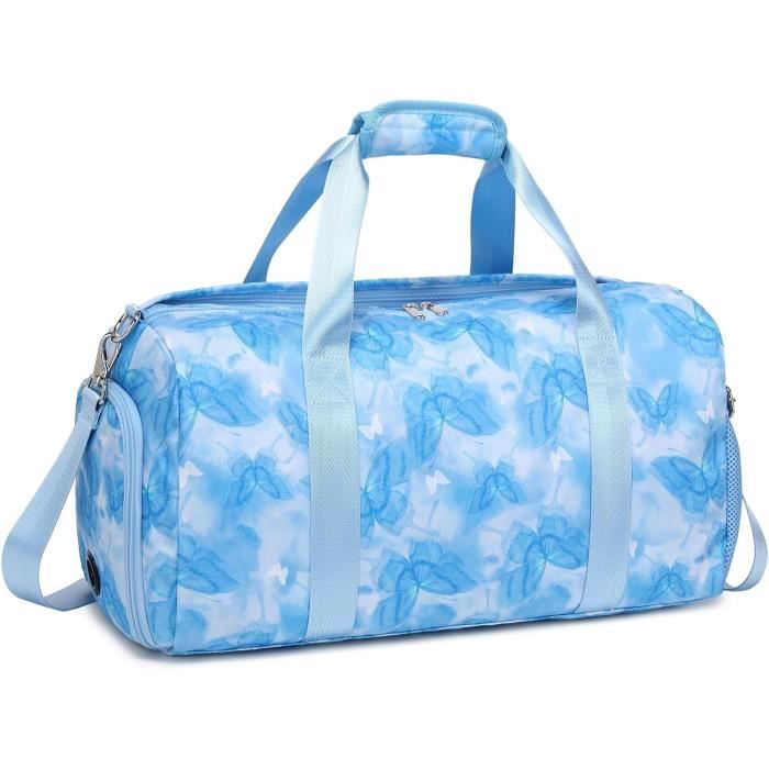 Sac Sport Fille Sac de Voyage Filles Sacs de Danse Sac de Sport pour Femmes  Sac de Sport pour la Gymnastique,Natation,Leçon de Tennis,Sac de Voyage