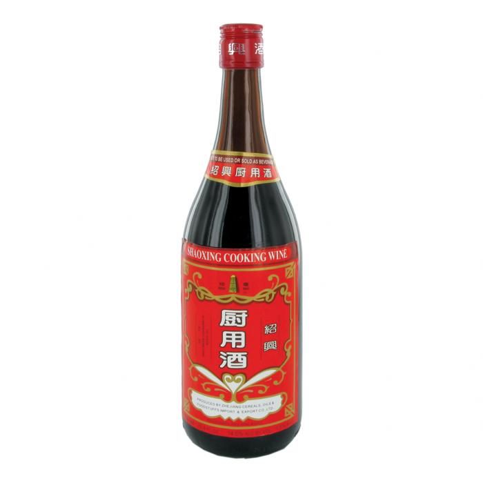 Vin de cuisine Shaoxing 750ml - Cooking Wine / Alcool pour cuisson - Marque Pagoda 1 bouteille