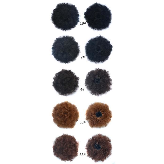 Extension De Cheveux Bouclés Afro - 30 Cm (12 Inch), Couleur 1B/33#, 120 Grammes, Neuve Avec étiquettes