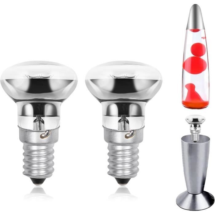 Ampoule Lampe Lave - Luxvista - R39 - 30W - E14 - Blanc Chaud 2700K - 2-Pack Ampoule Lampe Lave - Luxvista - R39 - 30W - E14 - Blanc Chaud 2700K - 2-Pack