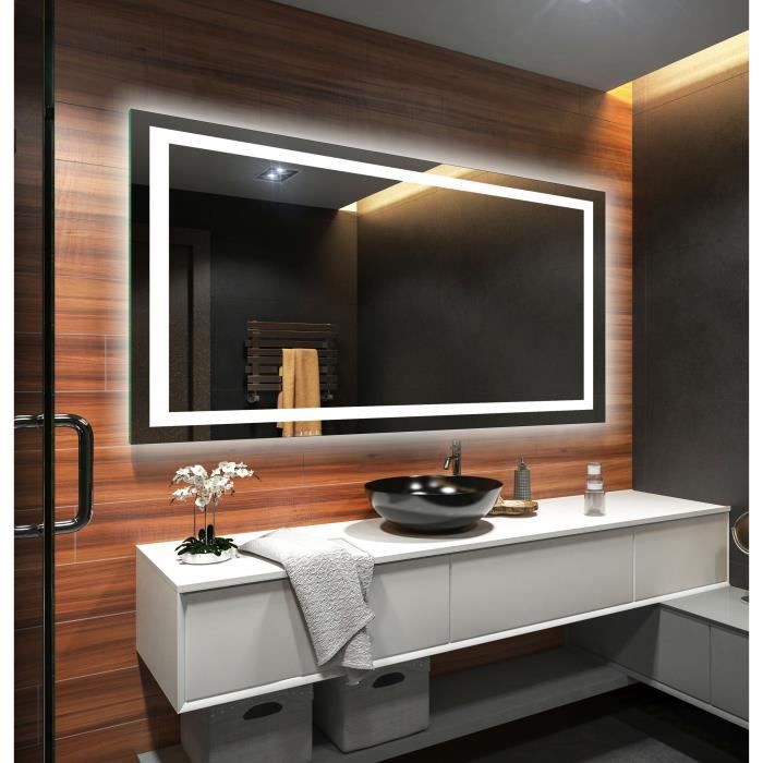Miroir Led 120x50 Achat Vente Pas Cher