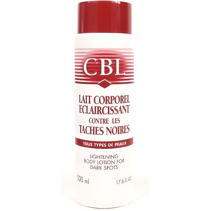 Lait éclaircissant La Tchadienne - Anti-tâches, SPF50, 400ml, Pour Tous Types De Peau