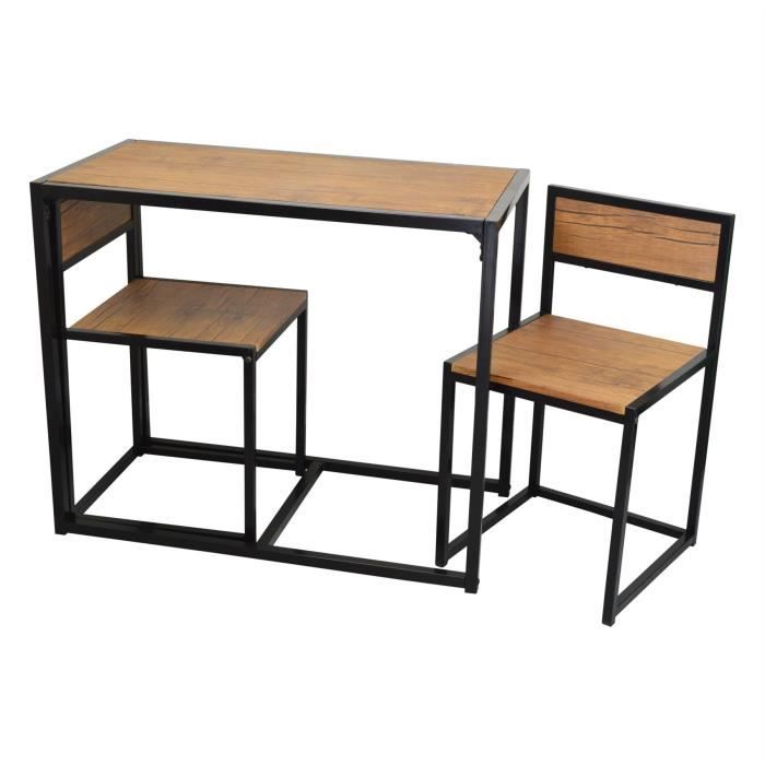 Ensemble De Salle A Manger Table Chaises Compact Pour 2