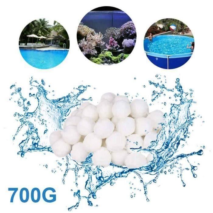 JAADU 800g Balles Filtrantes, Boules de Filtre de Piscine, Remplacer de Sable Filtration Piscine,Nettoyeur de Piscine, Convient à Divers Filtration d'eau JAADU 800g Balles Filtrantes, Boules de Filtre de Piscine, Remplacer de Sable Filtration Piscine,Nettoyeur de Piscine, Convient à Divers Filtration d'eau