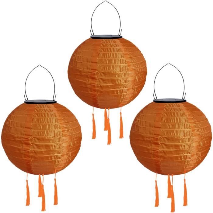 2 Lanternes Solaires Extérieur Rotin Bseical - IP44, Lumière Chaude, Suspension/Posée, Décoration Jardin