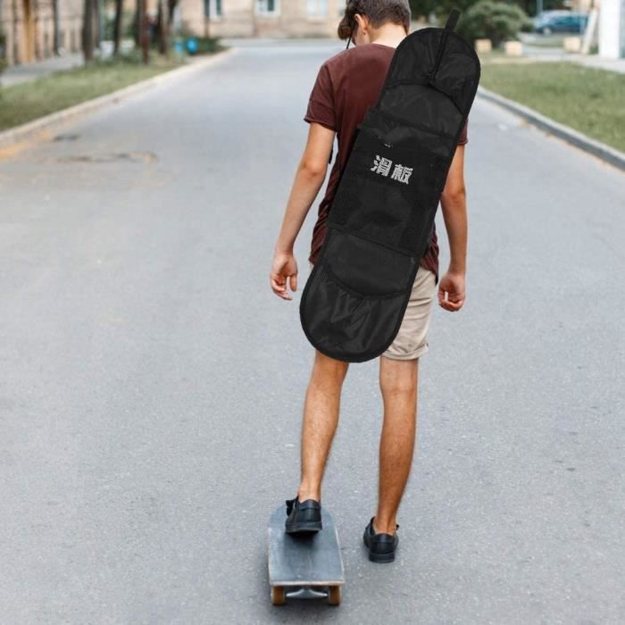 Housse de Transport pour Skateboard en Polyester Sac de Transport