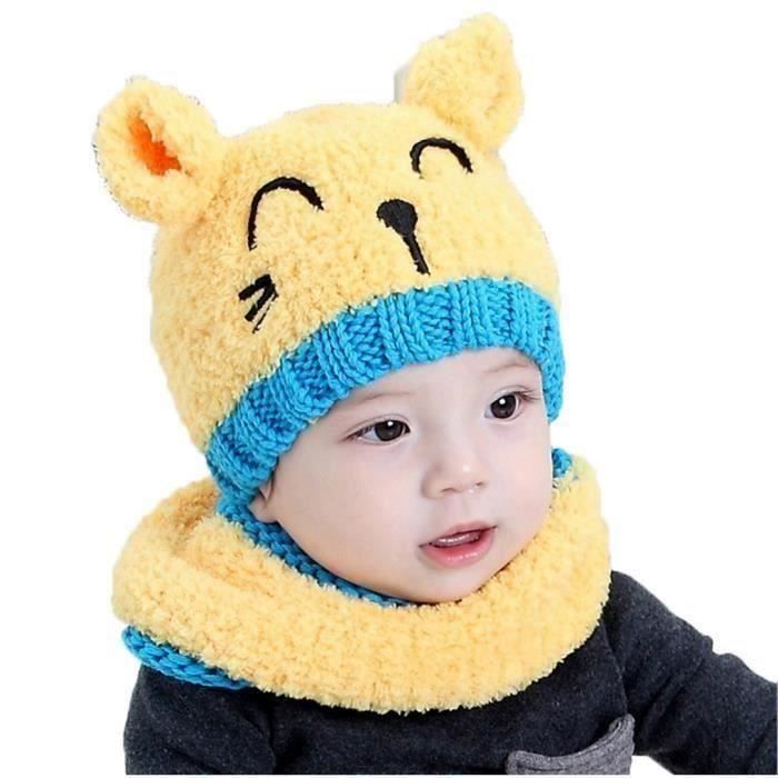 Bonnet Tour Du Cou Bebe Fille Garcon Coton Melangec1657b3 Aliba0107 12a Cdiscount