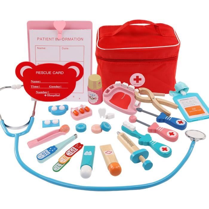 Set de médecin - speelgoed de Docteur - Mallette de médecin pour Enfants -  Stéthoscope