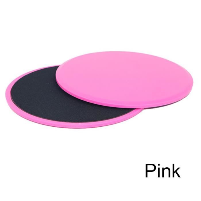 Disque Glisse Fitness 2 Disques De Glisse Fitness - Pour Entraînement Core, Yoga, Équilibre - ABS - Diamètre 17.8 Cm Sliders Entraînement Core