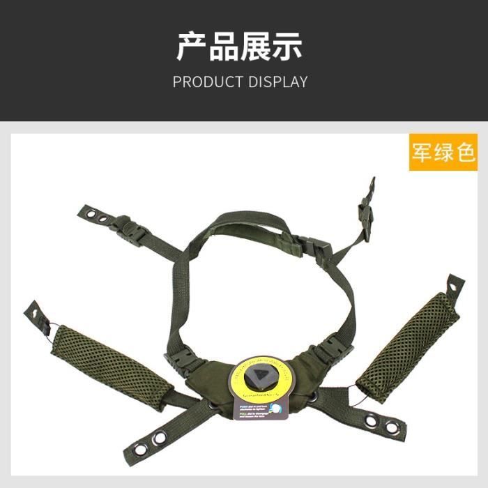 SURENHAP Mentonnière du système de suspension pour casque Wendy