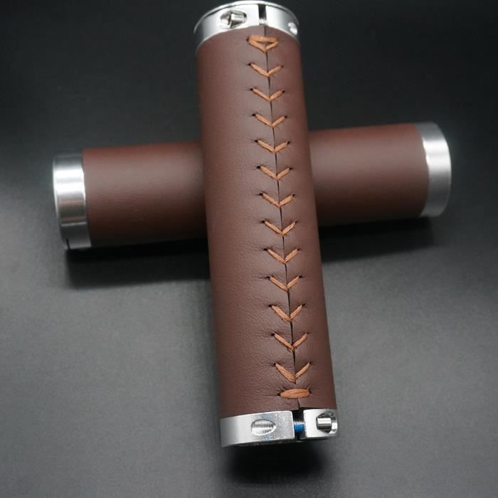 Sangles De Guidon En Cuir PU Et EVA – Anti-choc, Respirant, Adhésif (orange, 2170 Mm)
