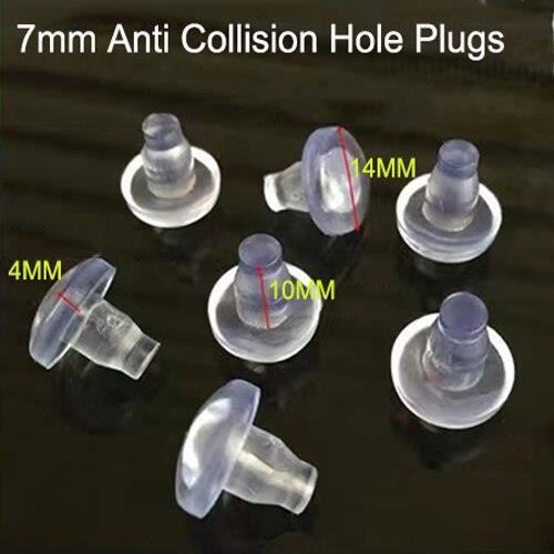 150 Tampons En Silicone Anti-chocs Transparents – Pour Meubles Et Armoires, NEUF