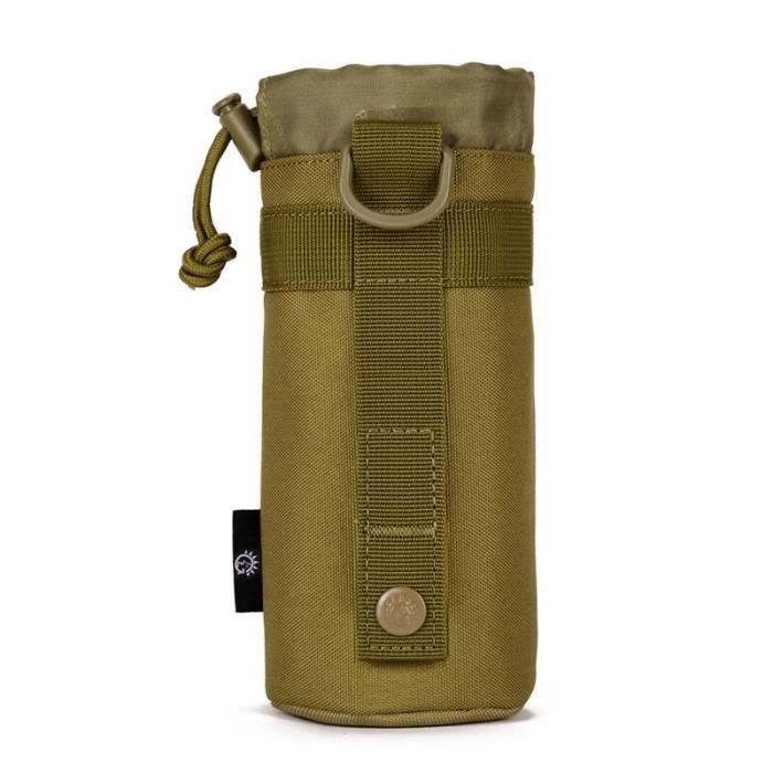 Drfeify sac militaire Sac de bouteille d'eau d'alpinisme de camouflage