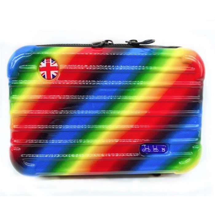 Porte-clés Portefeuille MYWALIT – Mixte, Cuir, Fermeture Bouton, Taille Unique