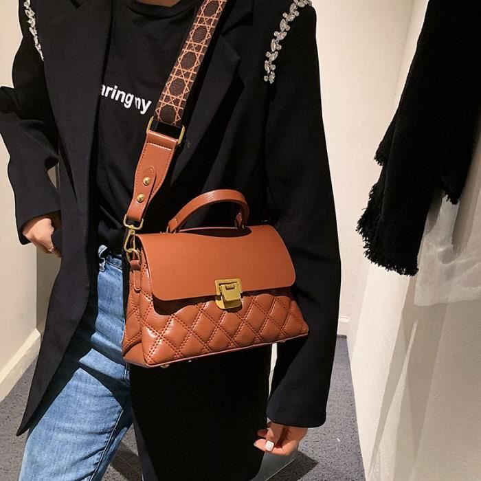 BEMSM D but de l automne mode sac main losange broderie fil