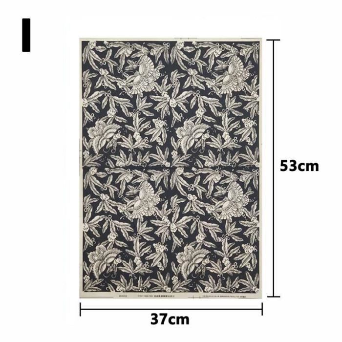 Lot De 4 Feuilles Transfert Argile Florale - Autocollants Céramique Sous Glaçure - DIY Bijoux Polymère