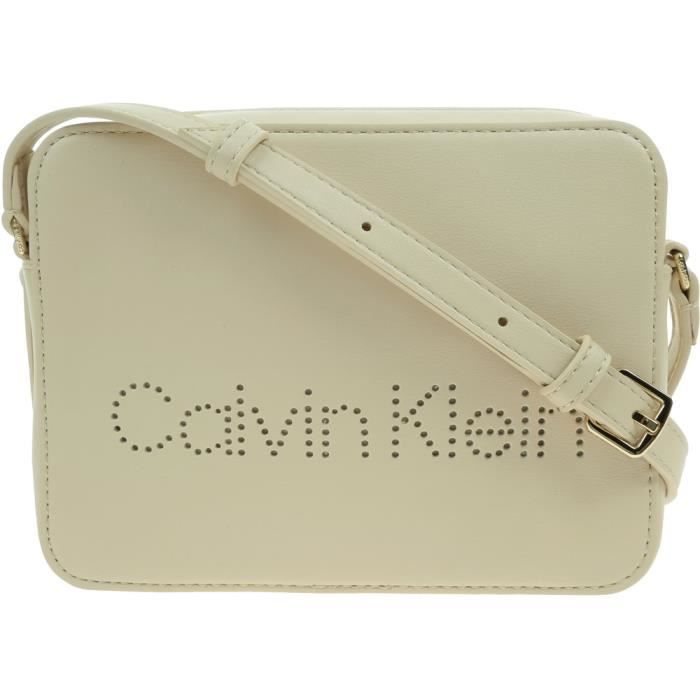 Sac CALVIN KLEIN Set Camera Bag Beige Femme/Adulte Cdiscount