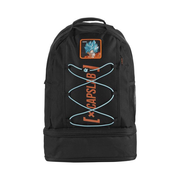 Dragon Ball Sac à Dos HS FAN Orange - Léger Avec Poche Avant Et Bretelles Rembourrées