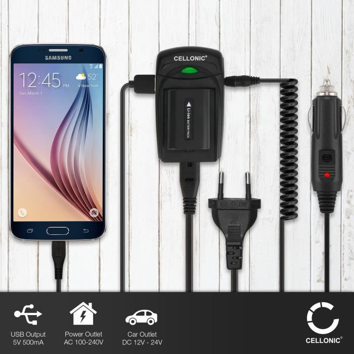 Chargeur pour Sony NPBX1 (Sony Cybershot DSC... Cdiscount Appareil Photo