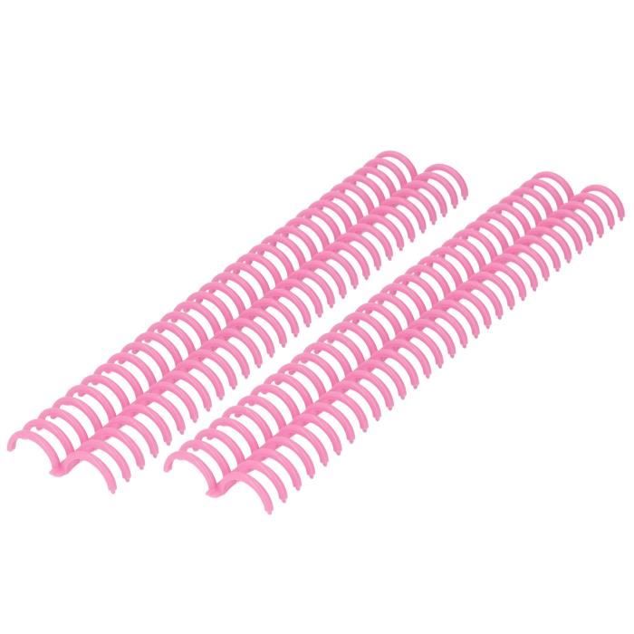 10 Peignes De Reliure 30 Trous - Dossiers Anneaux 12mm Pour 85 Feuilles, A4 A5 A6 (10PCS)
