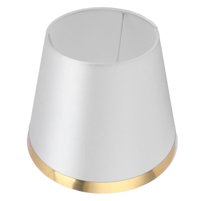 Lot De 2 Abat-jour En Tissu Style Européen - Pour Ampoules E14, Dimensions ~11x15x14 Cm, Fer Et Tissu - Pour Lampe De Table, Lustre, Chambre, Salon