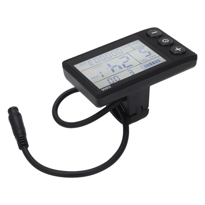 Cocosity LCD Display Vélo Électrique Conversion IP65 Waterproof 24V 36V 48V 60V ABS Easy Installation