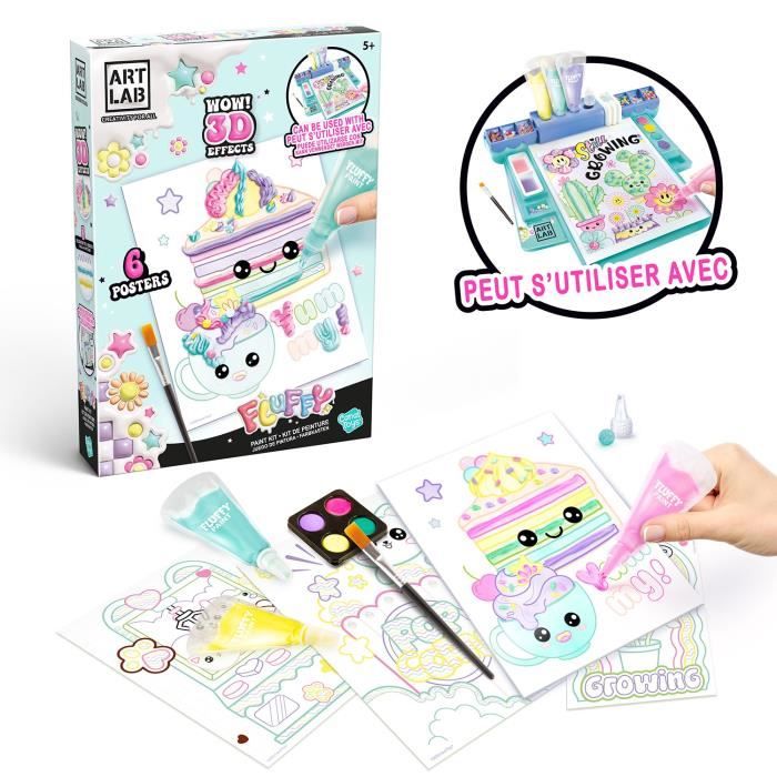 Kit De Peinture Fluffy Paint Canal Toys ART 019 – Créez Des Peintures 3D