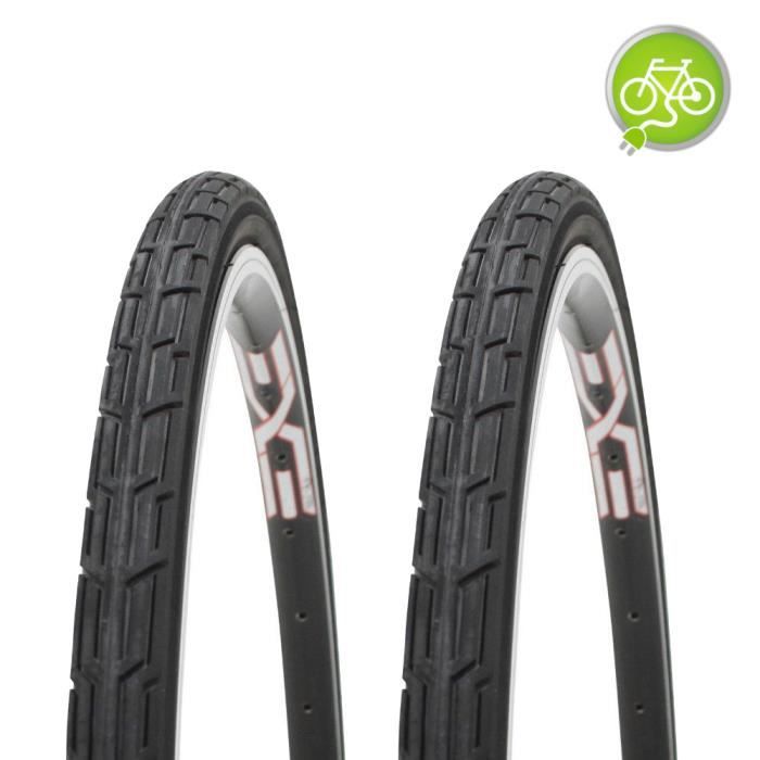 2x Pneu Velo Electrique Anti Crevaison 700 X 32c 28 X 1 5 32 622 Vae E Bike Velo Vtt Ville Vtc Pneus Prix Pas Cher Cdiscount