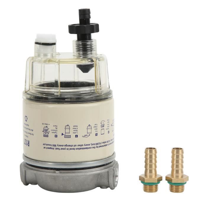 Kit De 6 Filtres Séparateurs Eau/huile Aramox - Compatibles RACOR 2010PM-OR 500FG, Pour Filtration Carburant Diesel