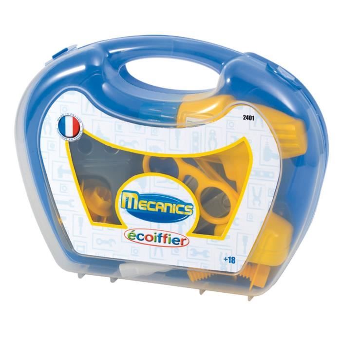 Jouets Ecoiffier - 2350 - Ensemble Établi modulable + outils pour Jouets Ecoiffier - 2350 - Ensemble Établi modulable + outils pour