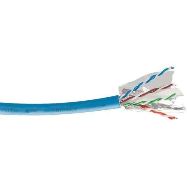 C/âble en PVC massif Cat 6/ Gris 30/ m Bobine 100/% cuivre donn/ées r/éseau Ethernet